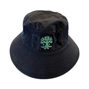 Austin ATX FC New Era Bucket Hat Black Green MLS Soccer S/M Chin Strap